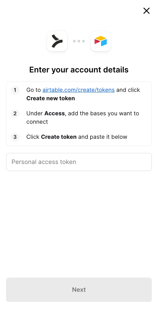 Co-branded Link flow header