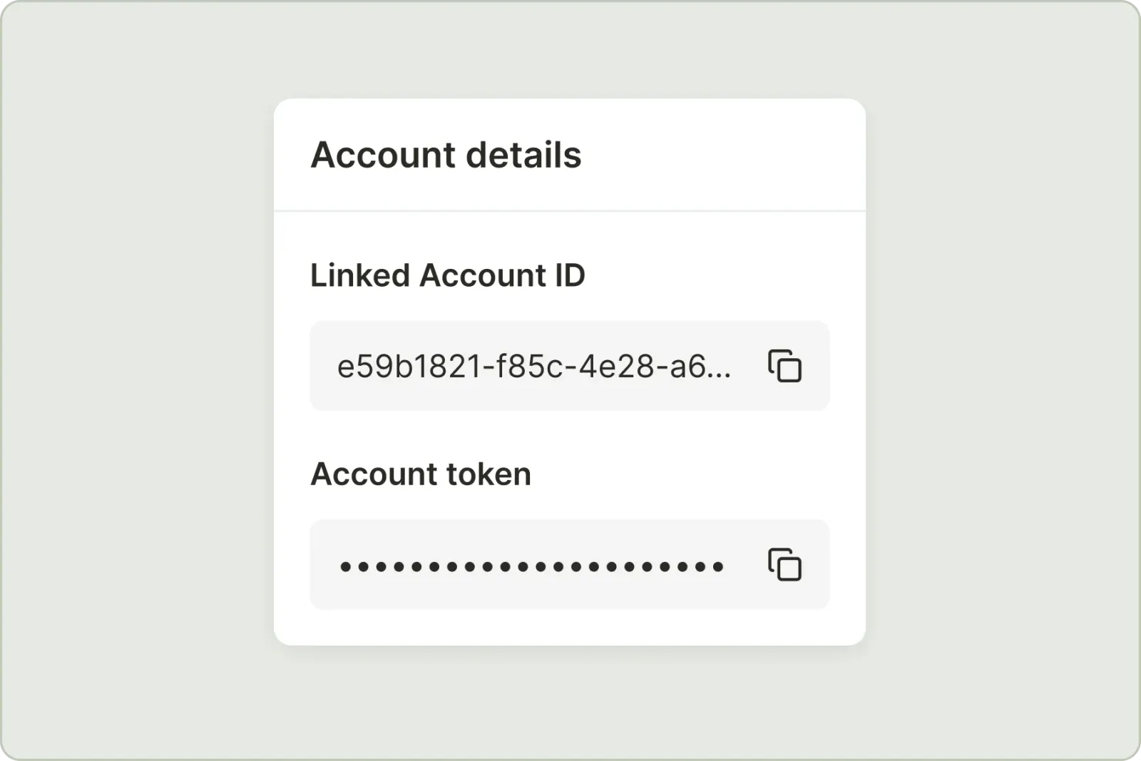 End user organization information
